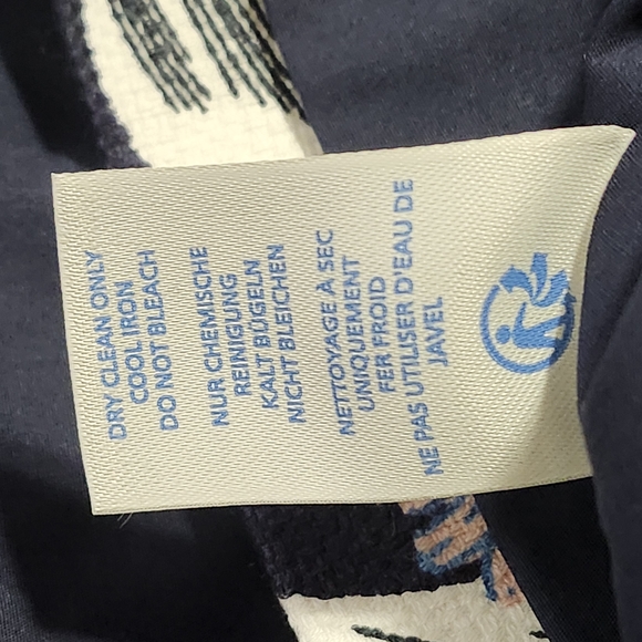 Boden‎ Martha Floral Sleeveless Top Lined- Navy and Pink size 8 - Picture 5 of 11